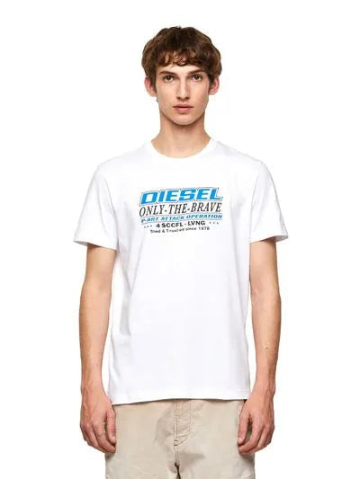 Camiseta Diesel T-Diegos-K20 - Branco